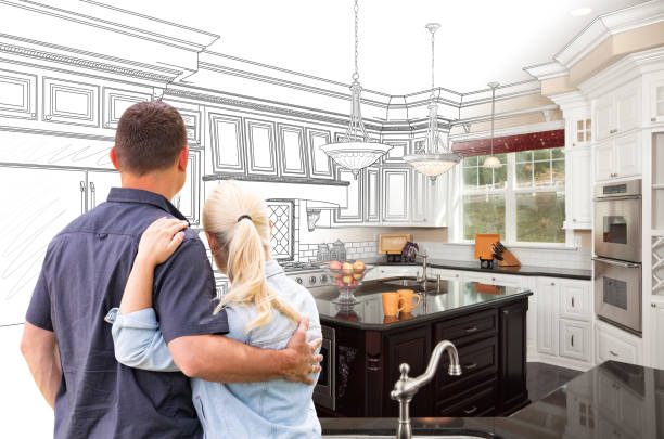 Professional Kitchen Flooring technician working in Clifton, VA